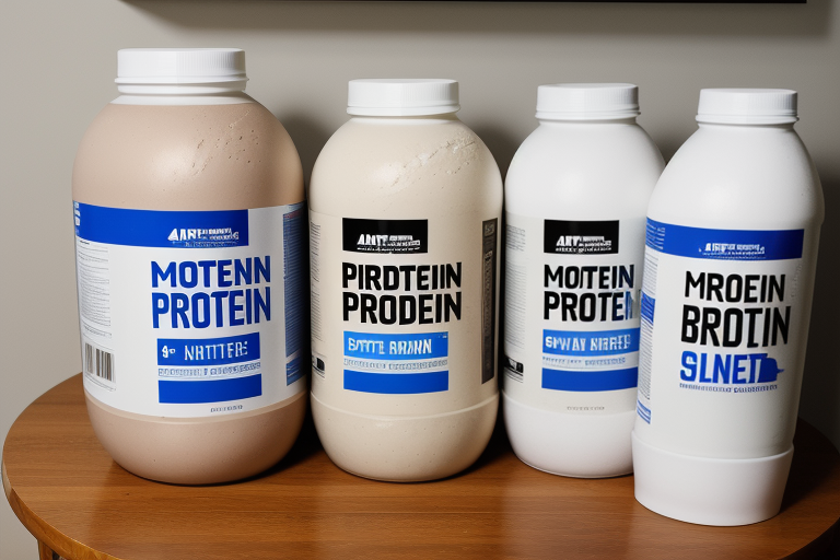 44 pounds of protein powder