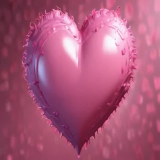 pink heart background
