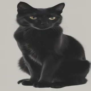 cat silhouette png