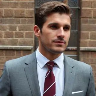 suit and tie