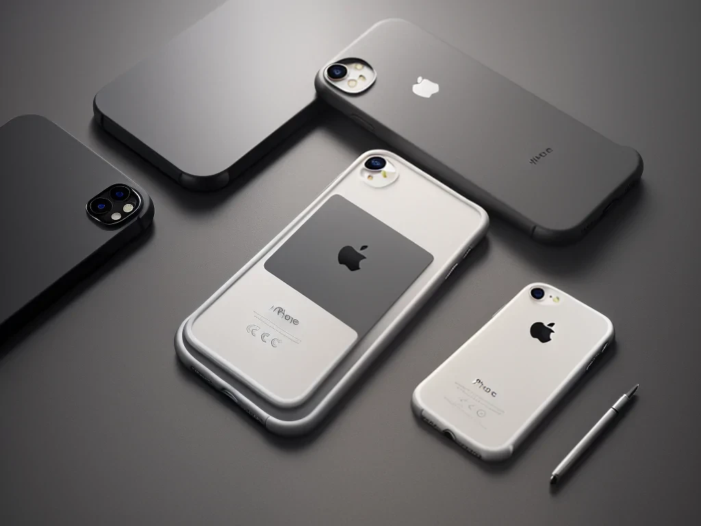 mockup case iphone
