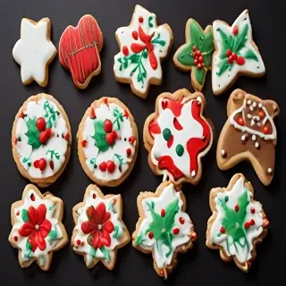 clip art christmas cookies