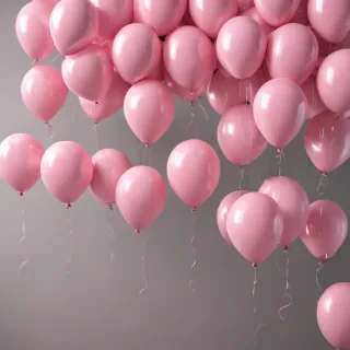 pink balloons png