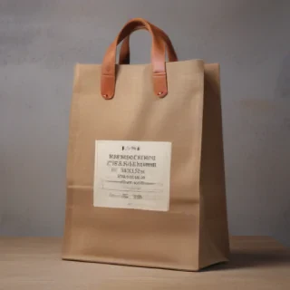 canvas bag mockup