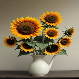 aesthetic sunflowers