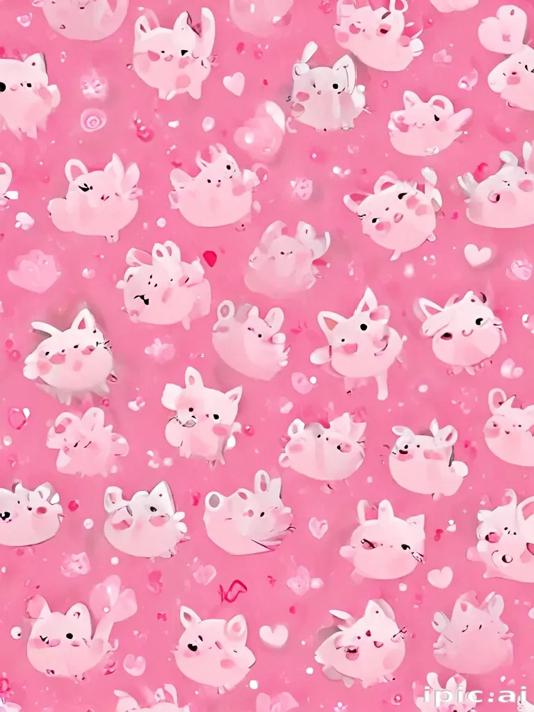 cute pink screensavers