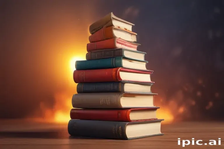 books stacked clipart