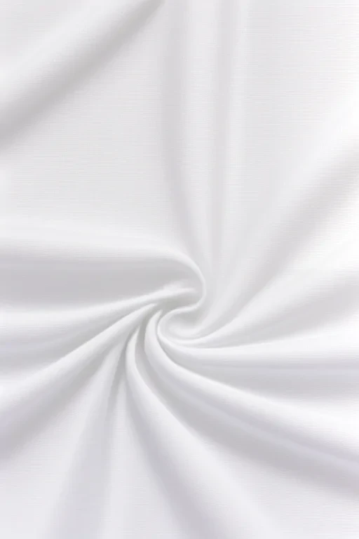 white fabric background