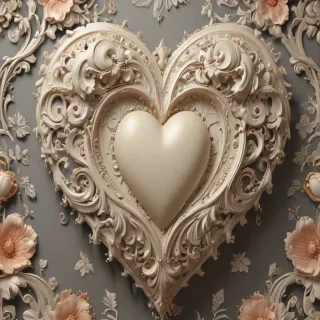 wallpaper 3d heart
