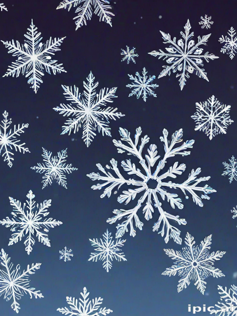 png snowflakes