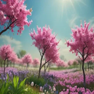 spring iphone background