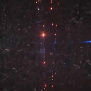 flashing lights