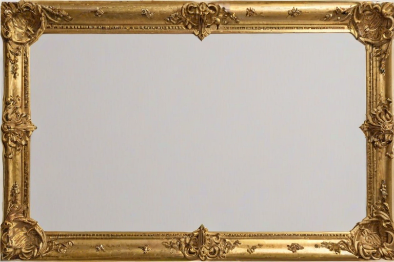 gold frame png transparent