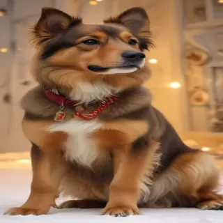 dog pictures christmas