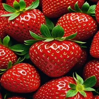 strawberry wallpaper iphone