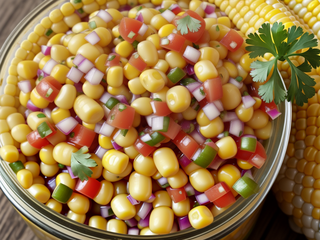 canning recipe for corn salsa