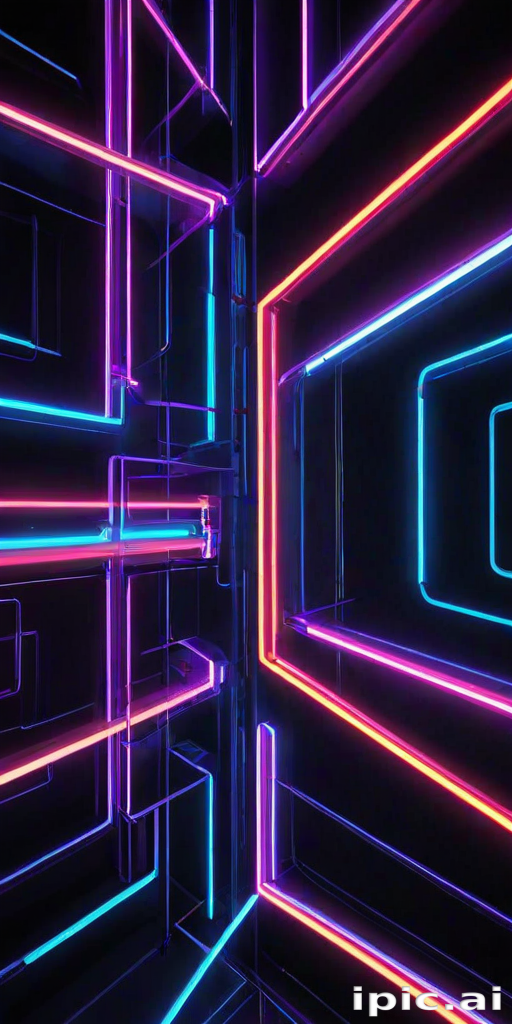coolest neon wallpaper