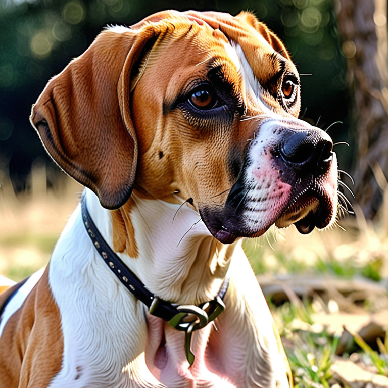 american boxer foxhound