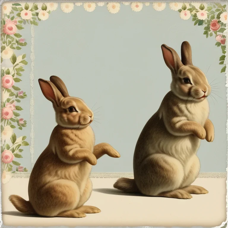 vintage bunnies