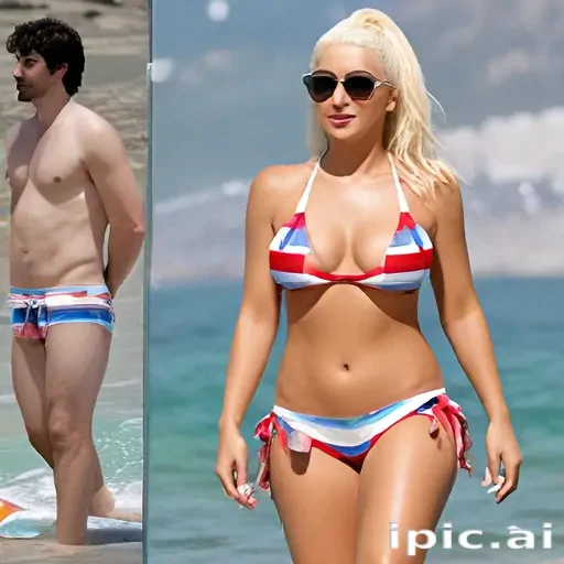 Christina Aguilera in bikini