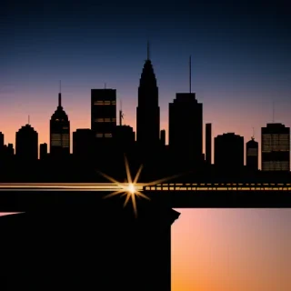 city silhouette png