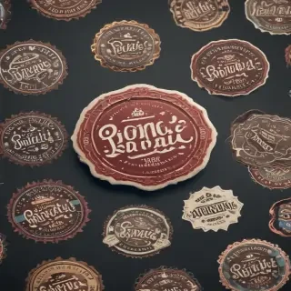 stickers mockup