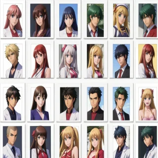 photos of anime characters