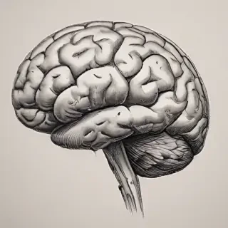 brain sketch