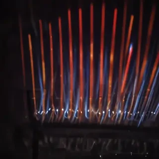flashing lights