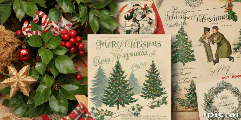 free vintage christmas printables