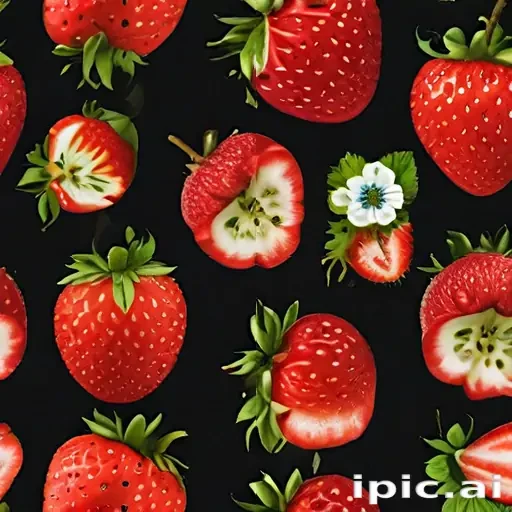 strawberry wallpaper desktop