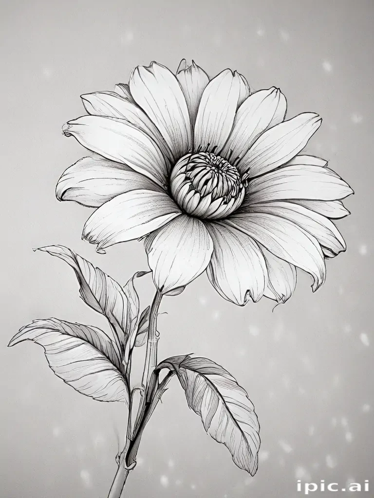 flower pictures to draw