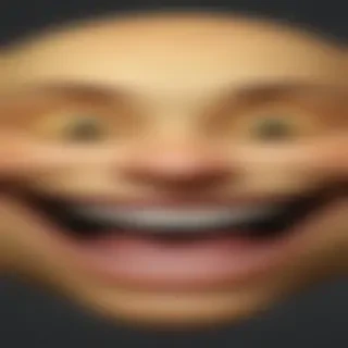 smiley face no background