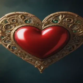 heart background aesthetic