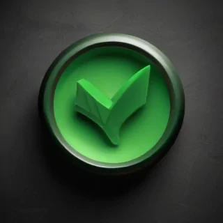 green check mark