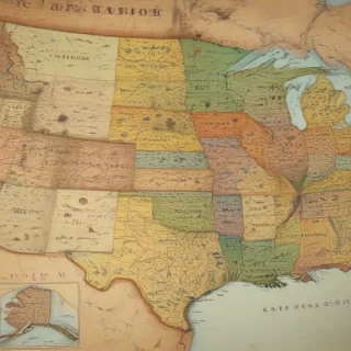 united states map with state names