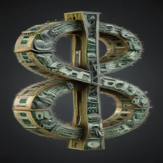 dollar sign transparent