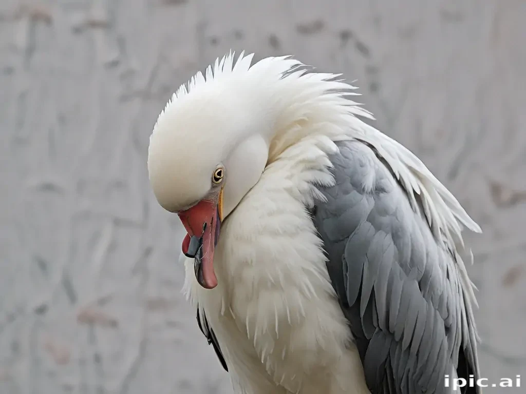 preening