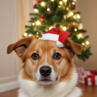dog christmas photos