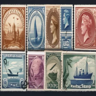 postage stamp png