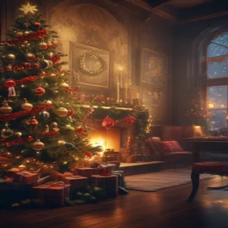 wallpaper christmas aesthetic