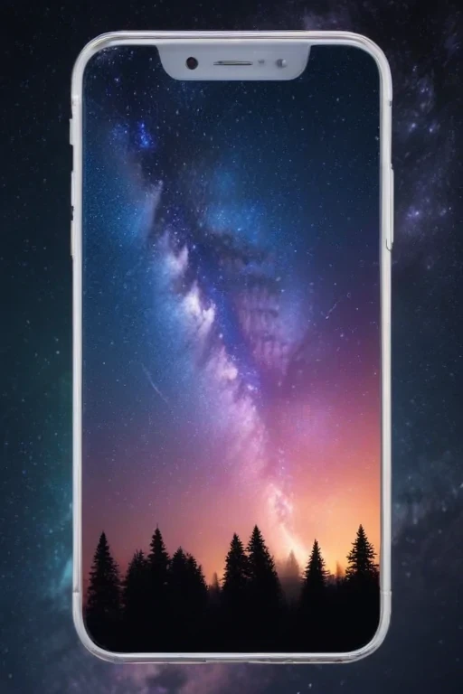 starry background iphone