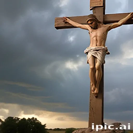 jesus on the cross pictures