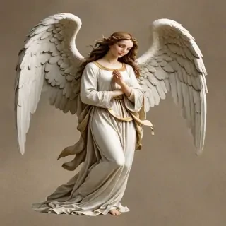 clipart of angels with wings