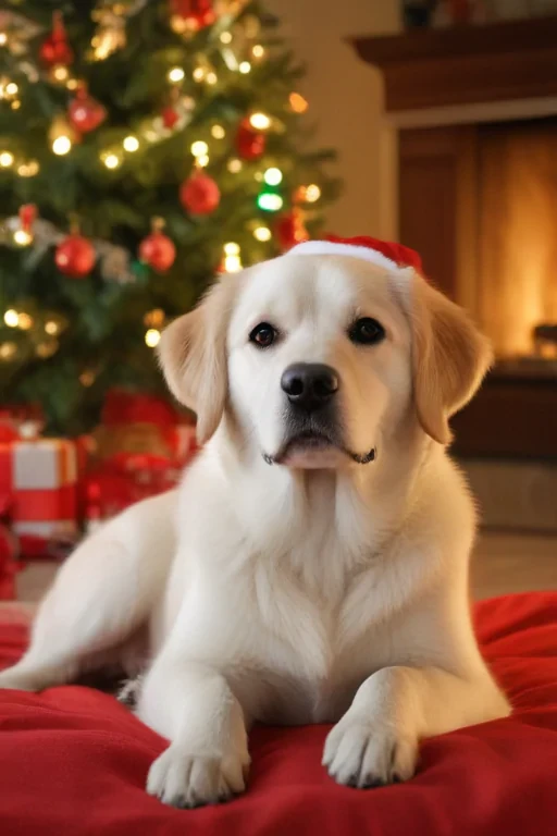 christmas dog pics
