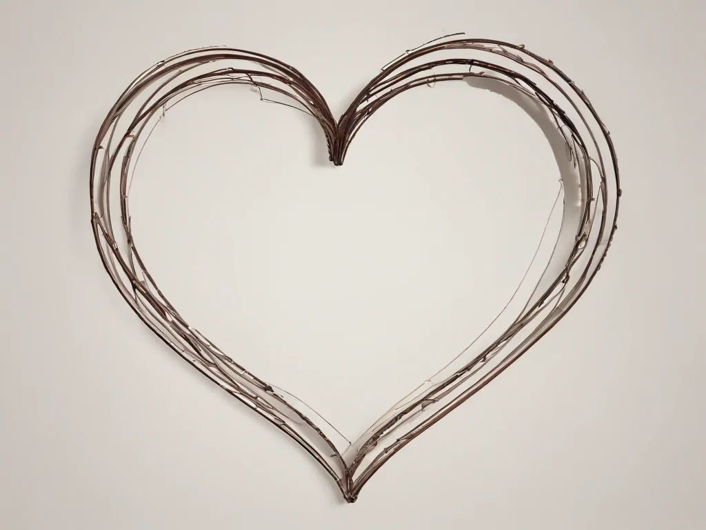 outline heart png
