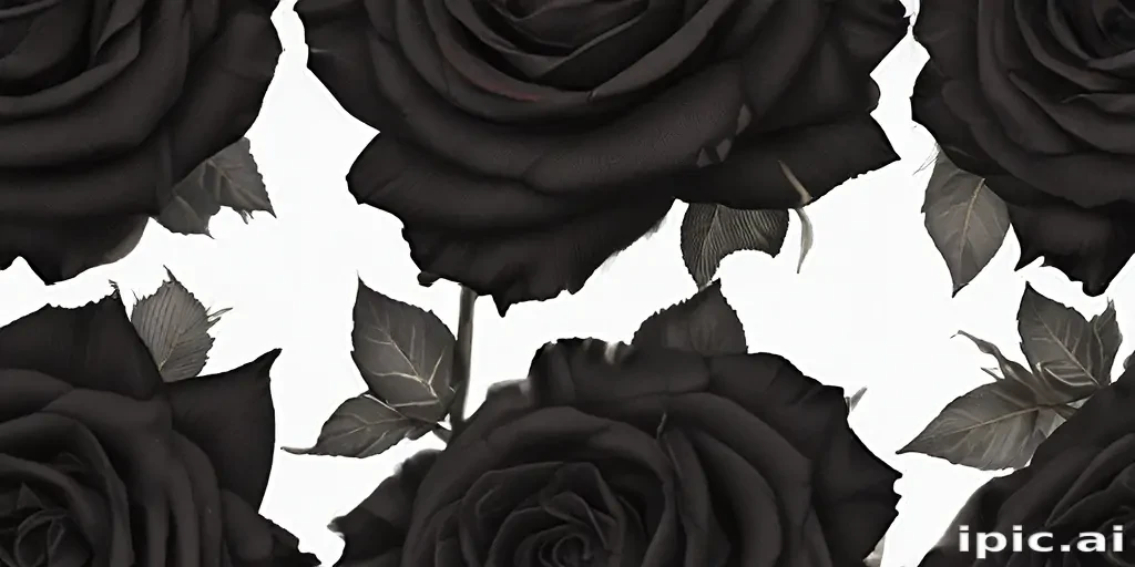 black roses png
