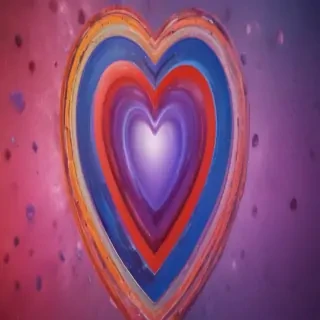 aesthetic heart background