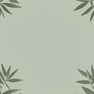 sage green background