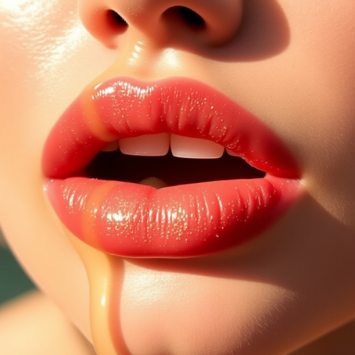 Luxurious "Champagne Fizz" lip oil combines nourishing ingredients with subtle golden shimmer, leaving lips looking plump, hydrated, and effortlessly glamorous
